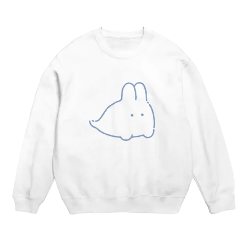 うさぎゴースト Crew Neck Sweatshirt