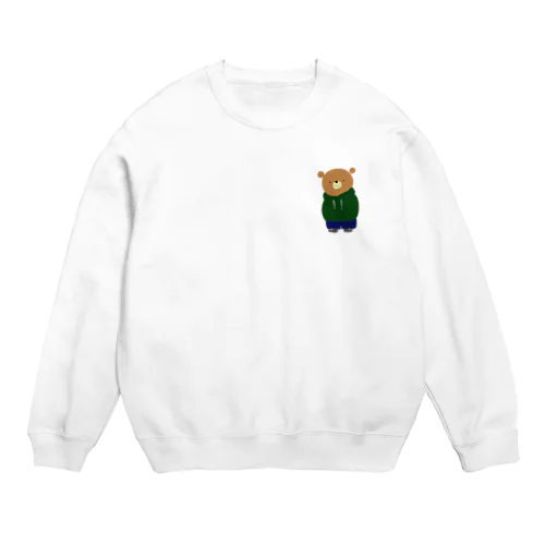 パーカーべあ Crew Neck Sweatshirt