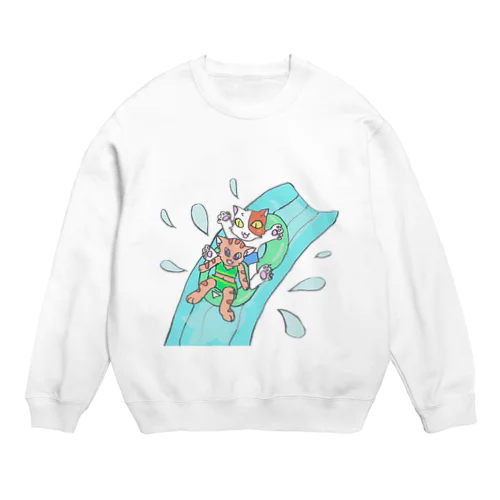 さくらんぼねこコレクション2 Crew Neck Sweatshirt