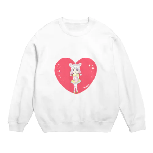 ゆめかわうさぎ Crew Neck Sweatshirt