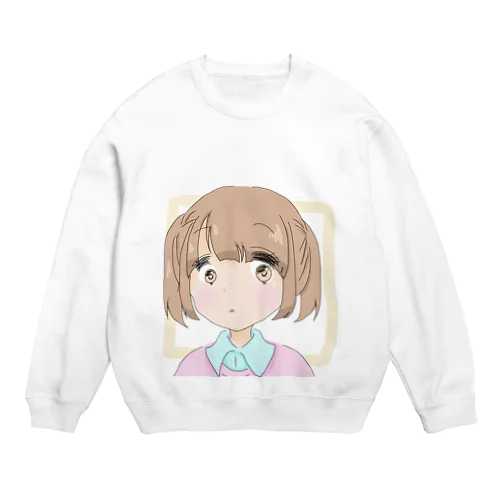 おしゃれデビュー女の子 Crew Neck Sweatshirt