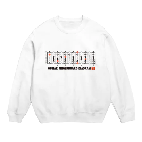 fingerboard diagram(C) Crew Neck Sweatshirt