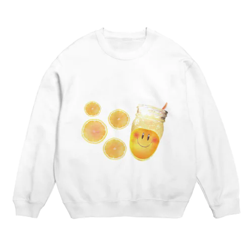 さわやかレモネードレモン Crew Neck Sweatshirt