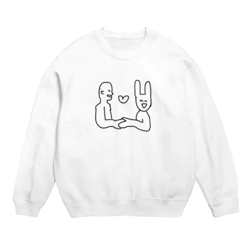 なかよしのともだち Crew Neck Sweatshirt