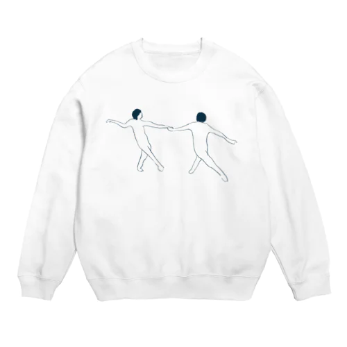 【ネイビー】ダンス Crew Neck Sweatshirt