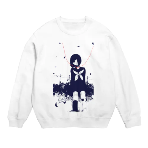 失明 Crew Neck Sweatshirt