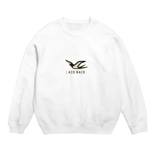 Laid back スウェット Crew Neck Sweatshirt