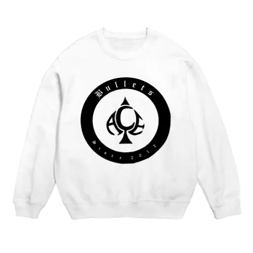 Bulletsロゴマーク Crew Neck Sweatshirt