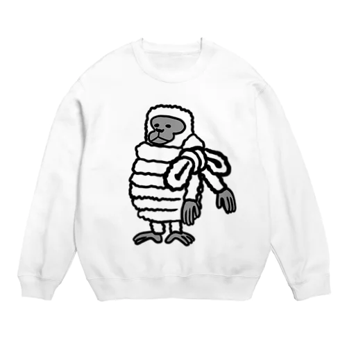 テナガスギザル Crew Neck Sweatshirt