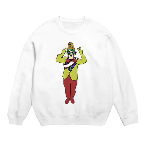 オモロ川 Crew Neck Sweatshirt