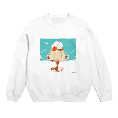 思い出のレトロプリン Crew Neck Sweatshirt