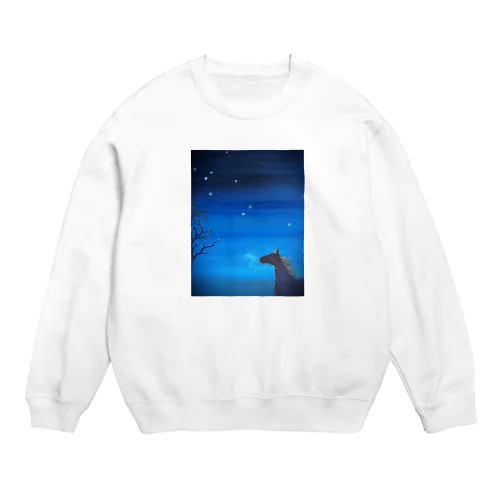 indigo Crew Neck Sweatshirt