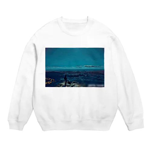 mountain 登山 Crew Neck Sweatshirt