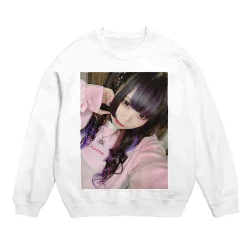 もれてるわたし Crew Neck Sweatshirt