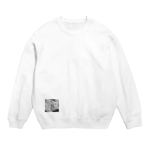 stay home with Crew Neck Sweatshirt