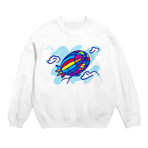 Airship_Journey Crew Neck Sweatshirt