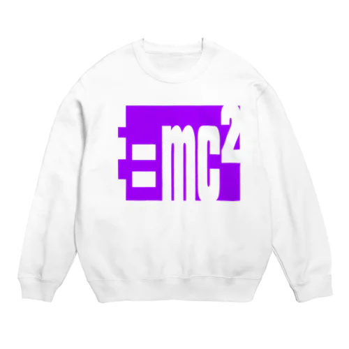 Mass–energy equivalence Crew Neck Sweatshirt