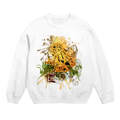 Poison_dart_frog Crew Neck Sweatshirt