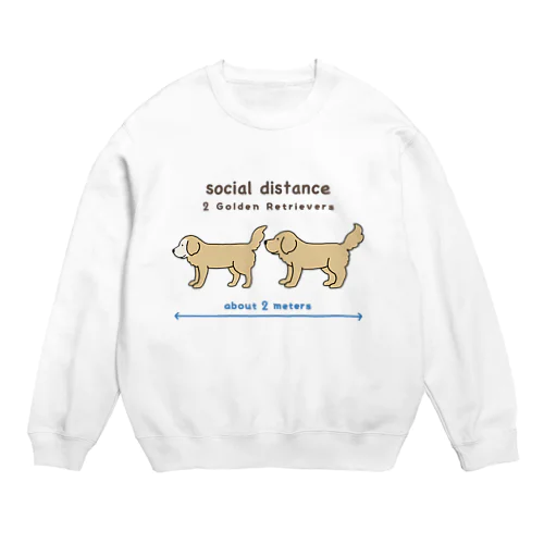 ソーシャルディスタンス Crew Neck Sweatshirt