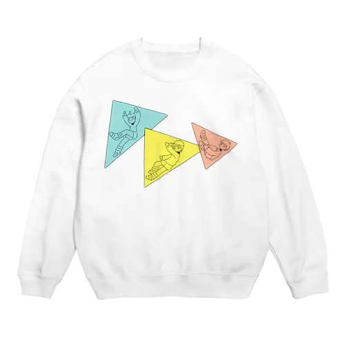 三角スウェット Crew Neck Sweatshirt