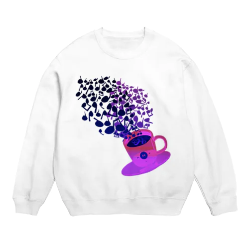 Humming_Tunes Crew Neck Sweatshirt