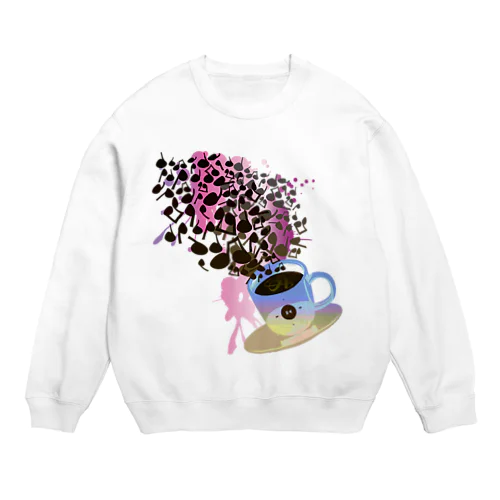 Humming_Tunes Crew Neck Sweatshirt