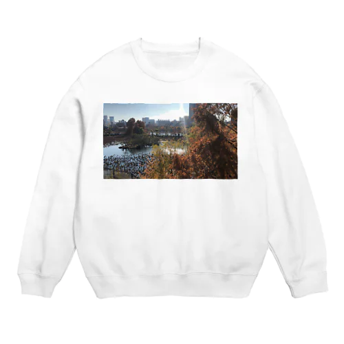 秋の昼下がり Crew Neck Sweatshirt