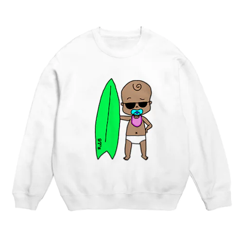 ちびっこギャング　サーフ Crew Neck Sweatshirt