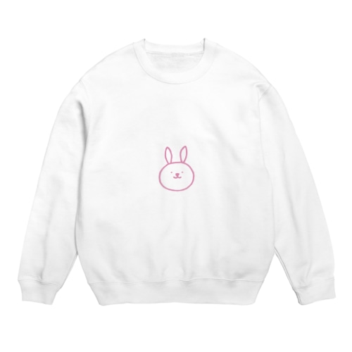 ウサキさん Crew Neck Sweatshirt