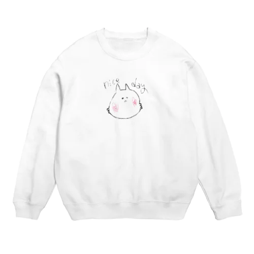 nice day Crew Neck Sweatshirt