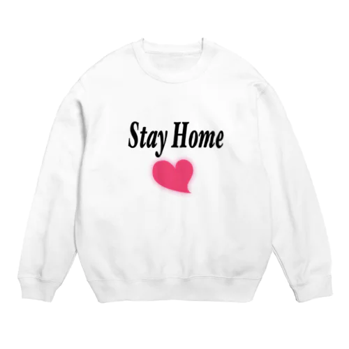 Stay Home Crew Neck Sweatshirt
