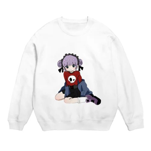 どくろちゃん Crew Neck Sweatshirt