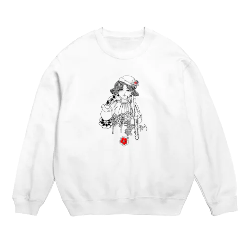 レトロちゃん Crew Neck Sweatshirt