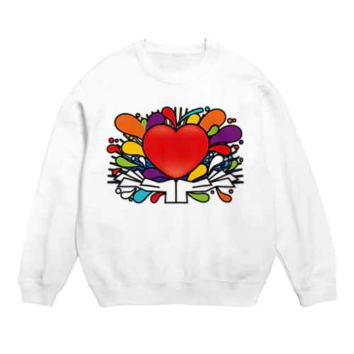 HEARTWARMING Crew Neck Sweatshirt