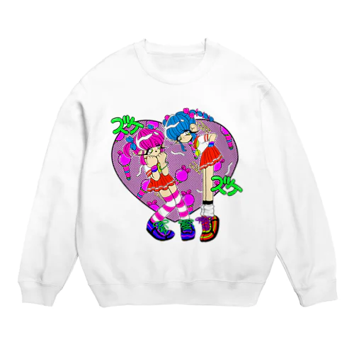 ズケズケガミガミ Crew Neck Sweatshirt