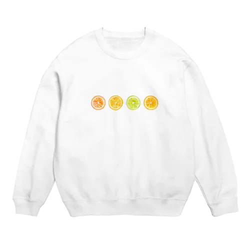 citrus Crew Neck Sweatshirt