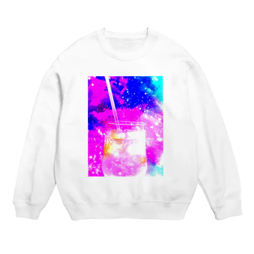 重加工ジュース1 Crew Neck Sweatshirt