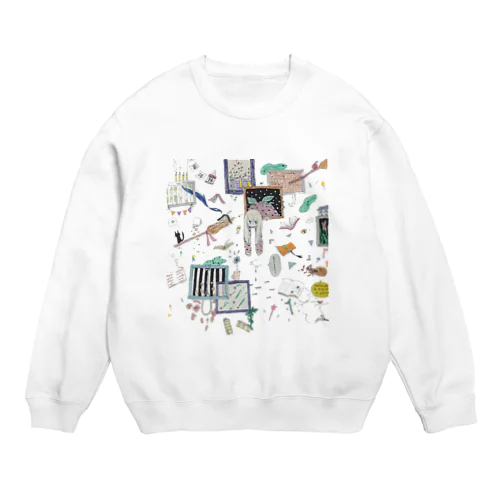 本の虫 Crew Neck Sweatshirt