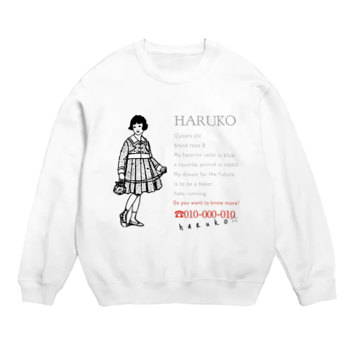 haruko Crew Neck Sweatshirt