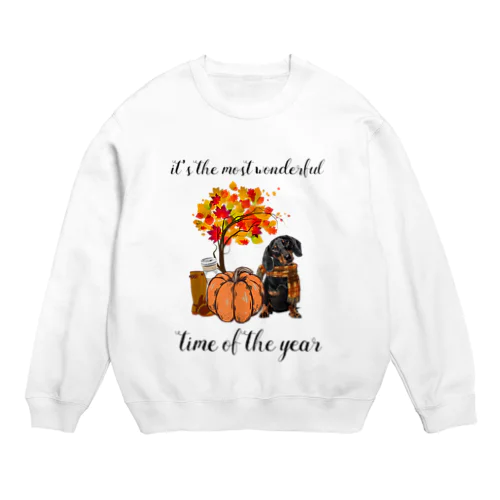 Cute Dog for you^''^. Crew Neck Sweatshirt