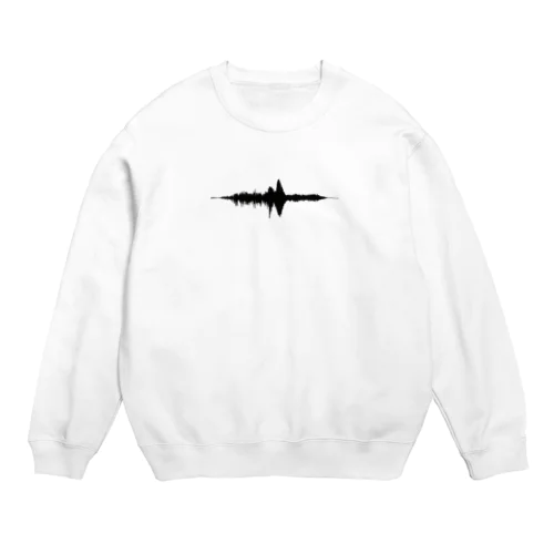 波形（BK） Crew Neck Sweatshirt