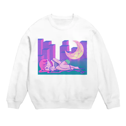 メルトダウンちゃん Crew Neck Sweatshirt