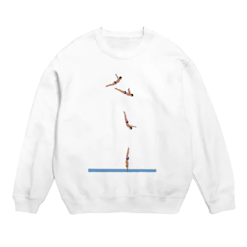 Perfect Diving  Crew Neck Sweatshirt