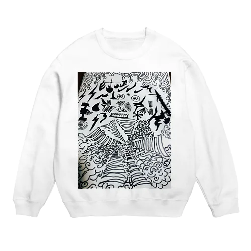 天竺 Crew Neck Sweatshirt