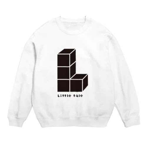 Littletaleロゴシリーズ(BLK) Crew Neck Sweatshirt