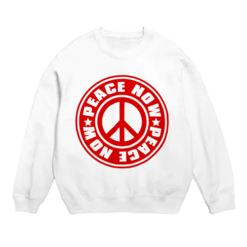 PEACE_NOW Crew Neck Sweatshirt