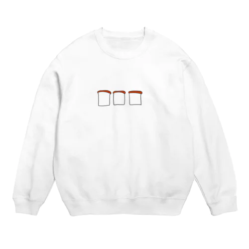 おパンづ Crew Neck Sweatshirt