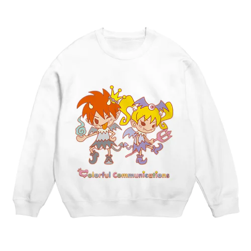 デビコミュちゃん Crew Neck Sweatshirt