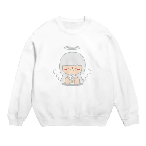 大天使ガブリエルちゃん Crew Neck Sweatshirt