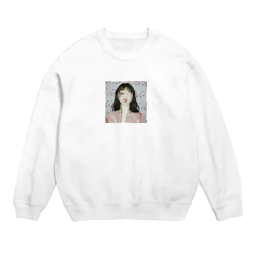 mellow mosaic Crew Neck Sweatshirt